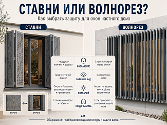 Почему Ставни и Волнорез — это не одно и то же