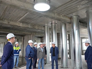 Соларжи завершила монтаж световых туннелей в Нолинске.